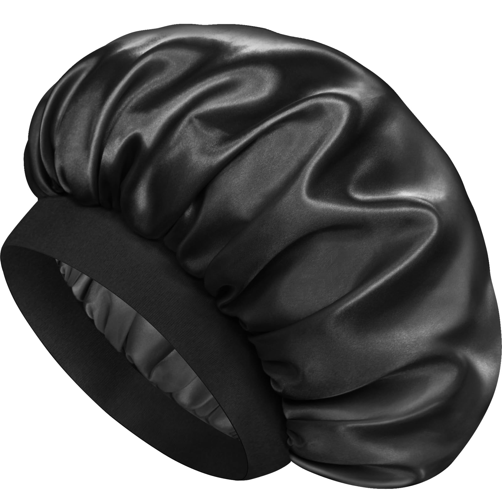 Doitory bonete satin-textura suave, ideal para dormir y proteger el cabello.