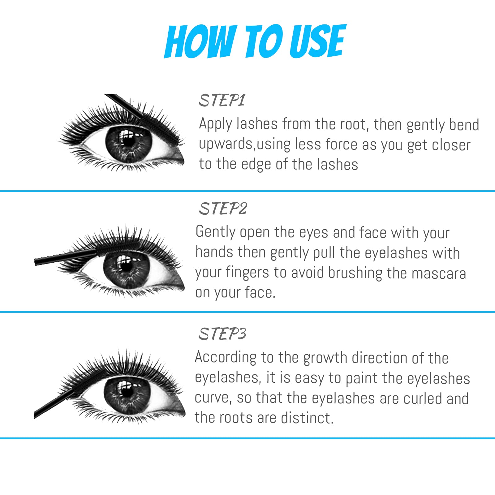 Dootdott long-lasting mascara wear from morning to night for defined lashes.