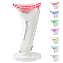 Dopsikn seven-color face and neck massager for at-home skincare sessions.