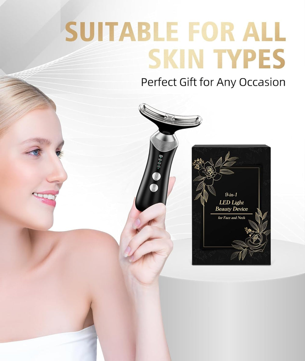 Dopsikn face neck lift effect visualization during a gentle massage.