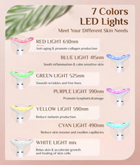 Dopsikn red light therapy tool for facial contour and neck massage.