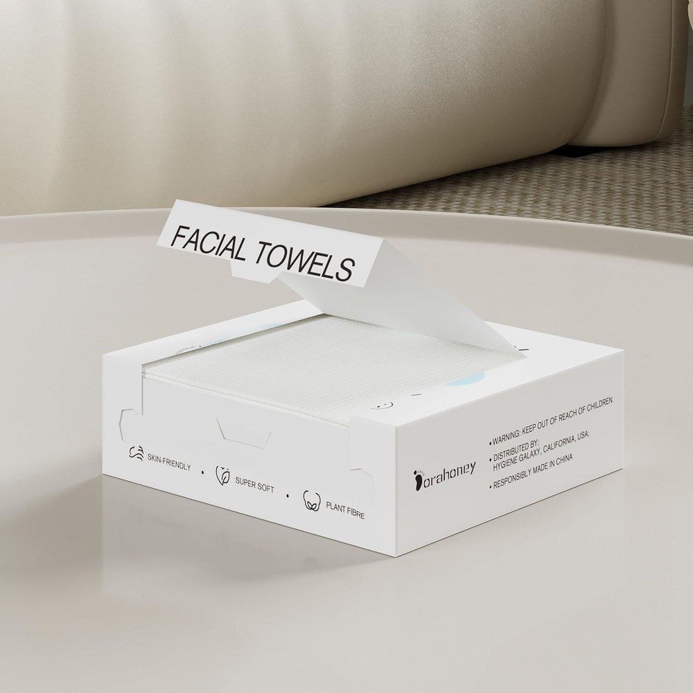 Dorahoney makeup remover wipes offer absorption for easy wet or dry use.