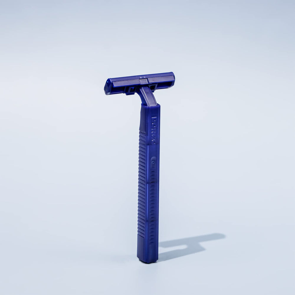 Dorco Fresh Twin Blade razor 60-count box ideal for on-the-go shaving.