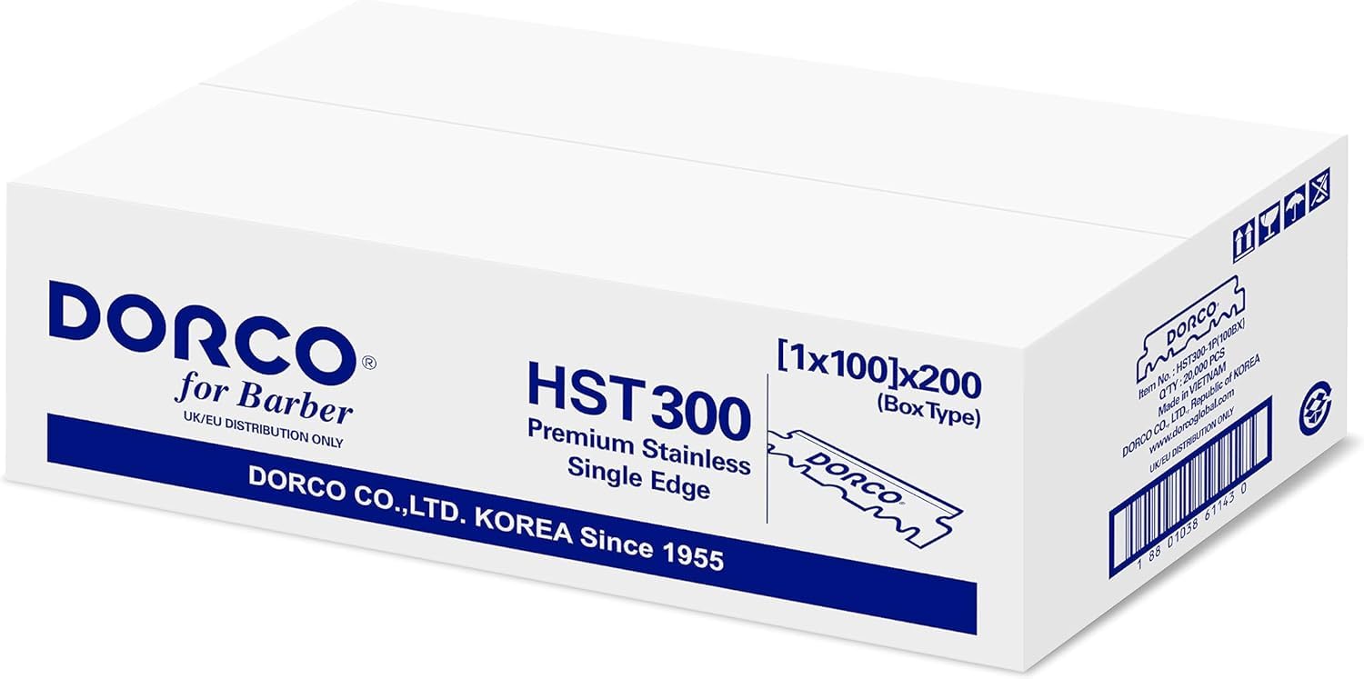 Dorco HQ soft shave feel closeup emphasizing comfort and control.