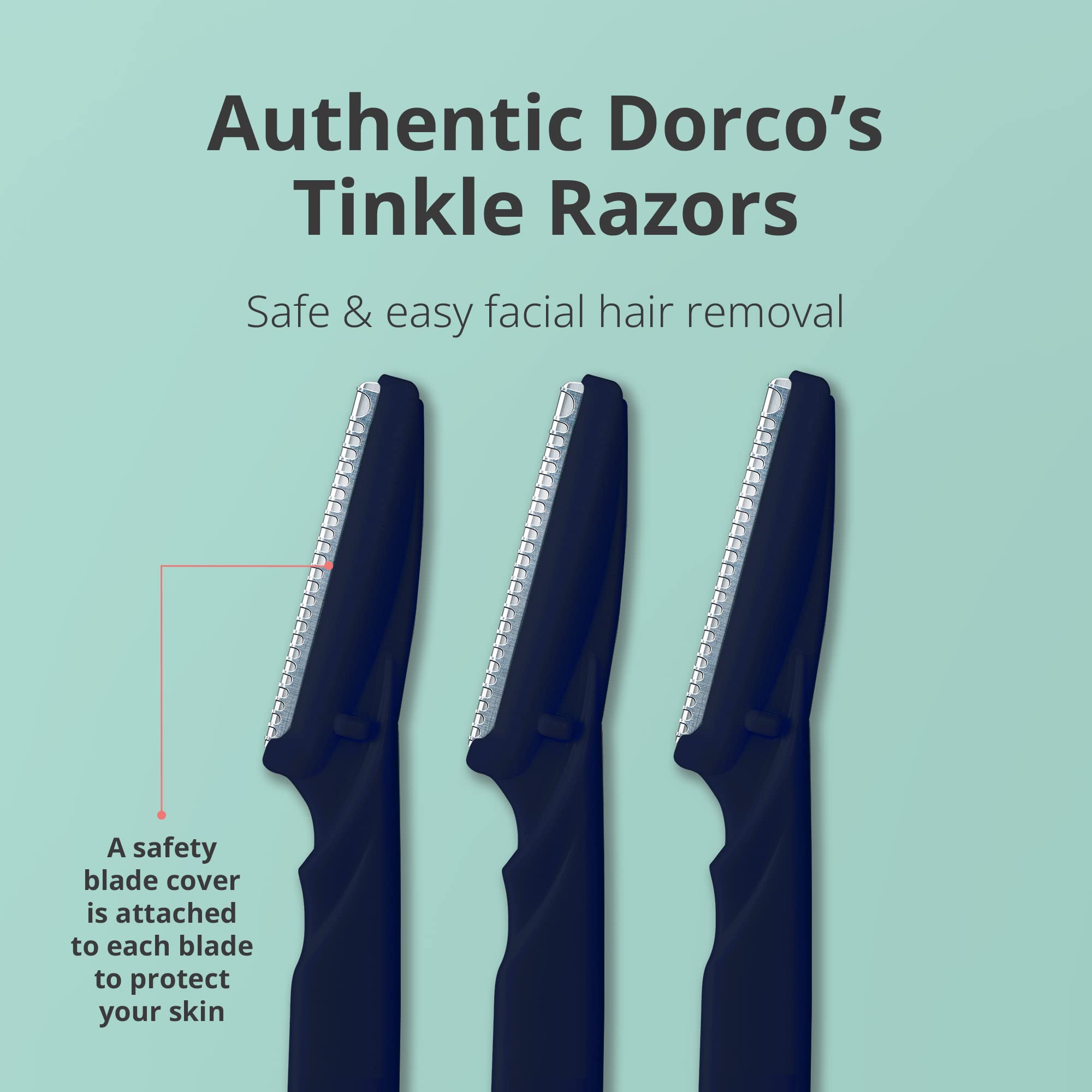 DORCO Line-Up Razor beard line precision for sharp borders.