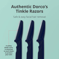 DORCO Line-Up Razor beard line precision for sharp borders.