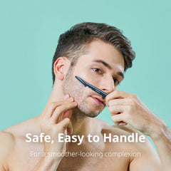 DORCO Line-Up Razor mustache trim keeps upper lip tidy and defined.