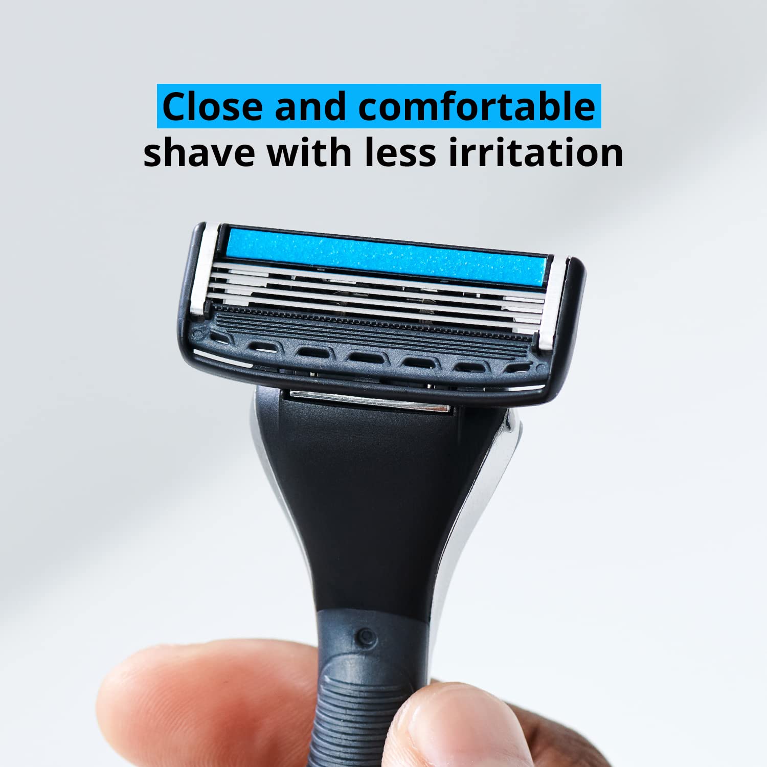Dorco Pace 4 Pro soft lubrication strip provides comfortable glide