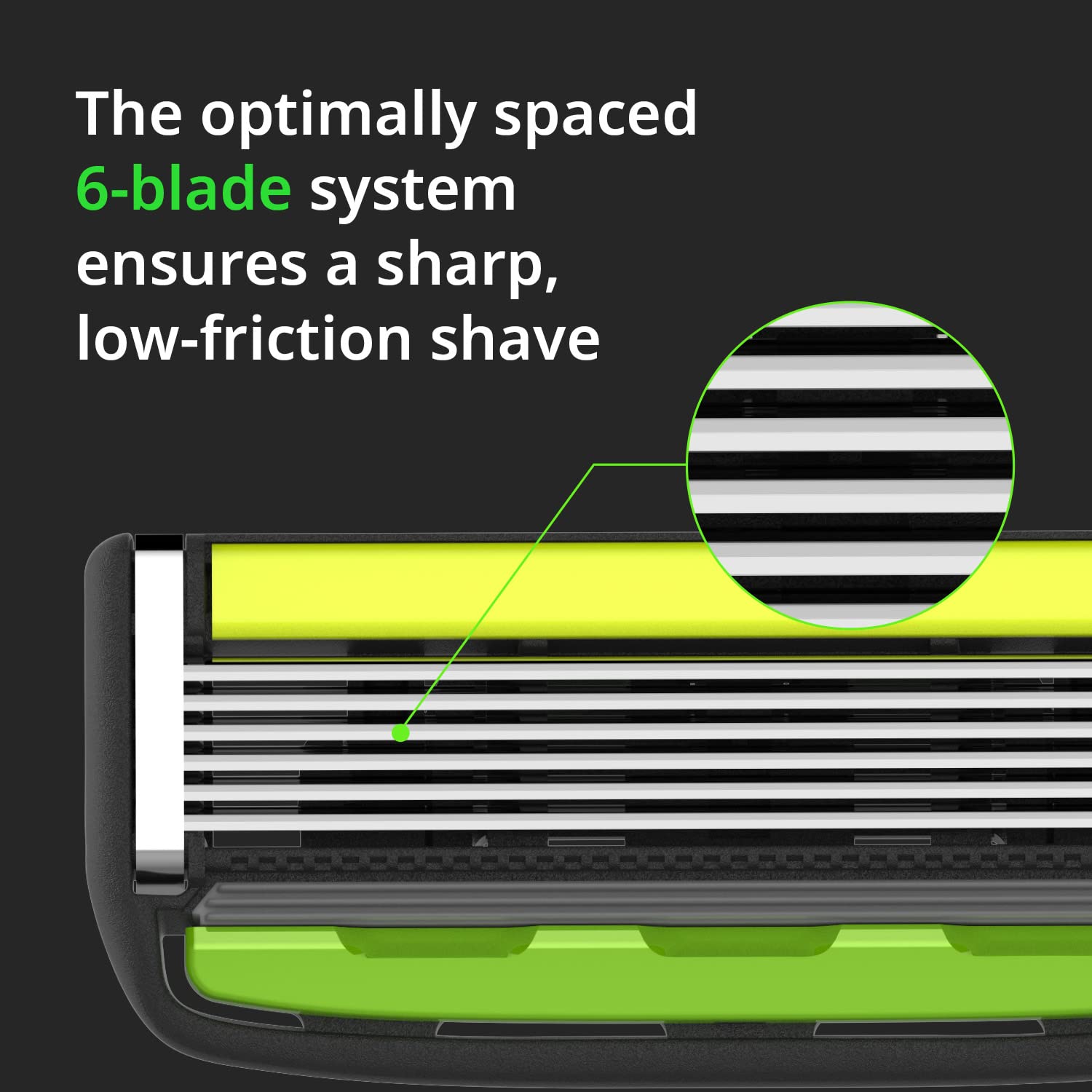 Dorco Pace 6 Pro 3D Motion skin-friendly performance on sensitive skin.