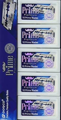 Dorco Prime 100-count pack back view highlighting value and easy storage