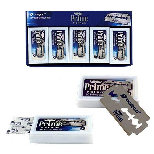 Dorco Prime blade stack demonstrates organized refills for easy replenishment