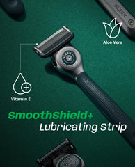 DORCO SLEEK SmoothShield Plus lubrication with vitamin E and aloe