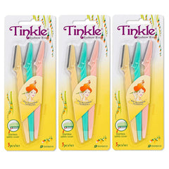Dorco Tinkle 9ct packaging with protective cover for safe at-home use.