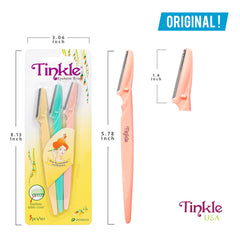 Dorco Tinkle safety cover close-up guarding sensitive skin during use