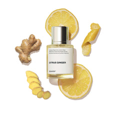 Dossier Citrus Ginger cap detail with premium appeal.