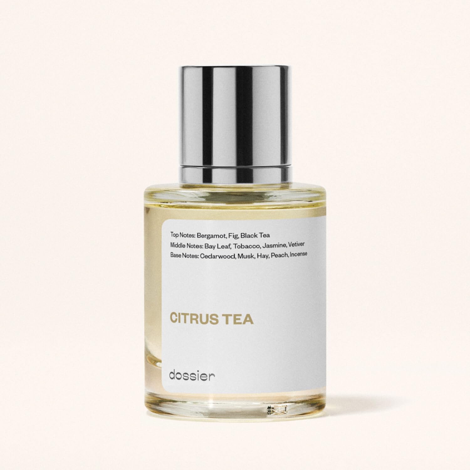 Dossier Citrus Tea lifestyle shot suggesting unisex appeal for versatile occasions.