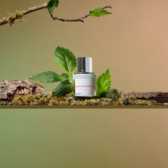 Dossier Woody Oakmoss cap and flacon with luxe design for gifting