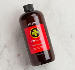 doTERRA On Guard foaming hand wash refill bottle ingredients list for informed care decisions