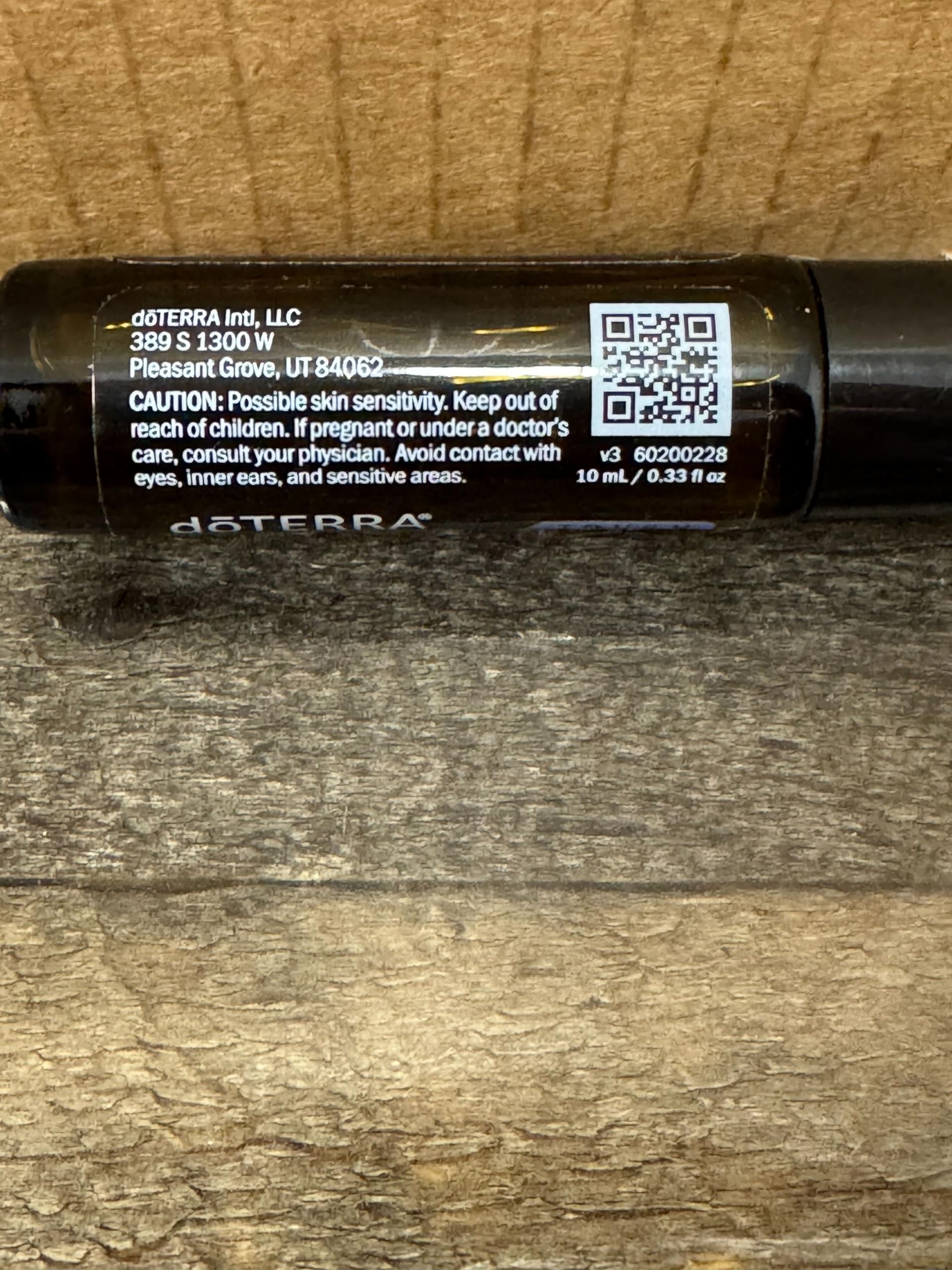 doTERRA Peppermint Touch packaging displayed for travel.