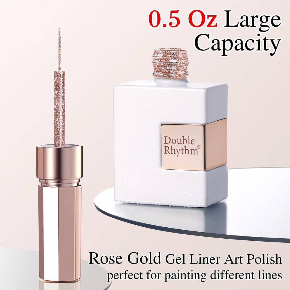 Double Rhythm 15ml Gel Nail Polish bottle designed for at-home manicures.