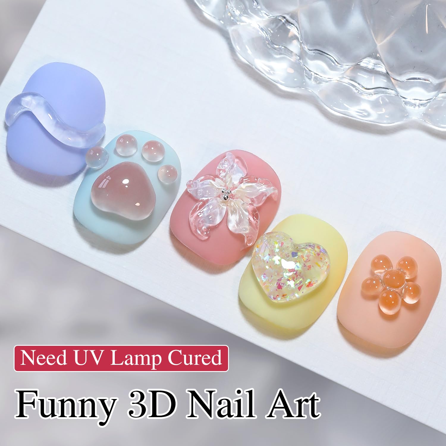 Double Rhythm 3D Nail Gel Durable 30 days under proper application