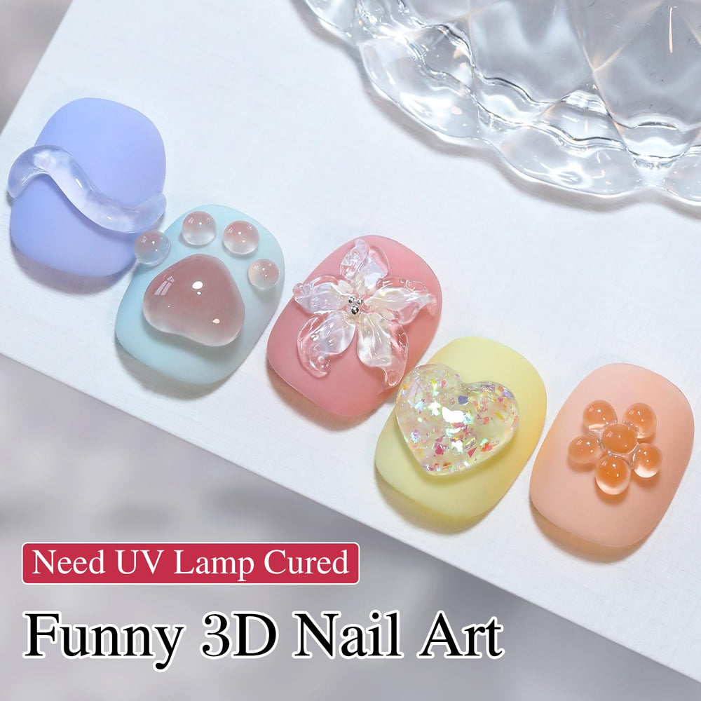 Double Rhythm 3D Nail Gel Durable 30 days under proper application