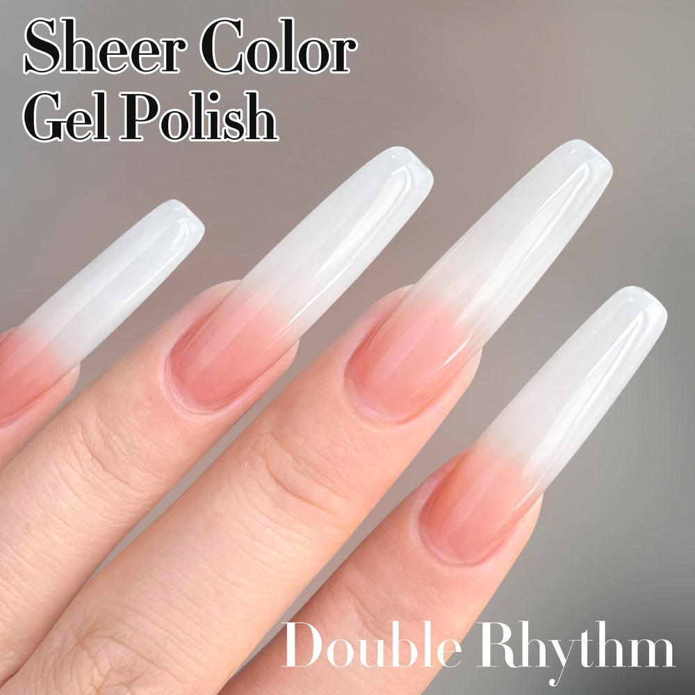Double Rhythm at-home nail art setup enables creative DIY manicures.