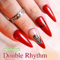 Double Rhythm base coat required for lasting color adhesion
