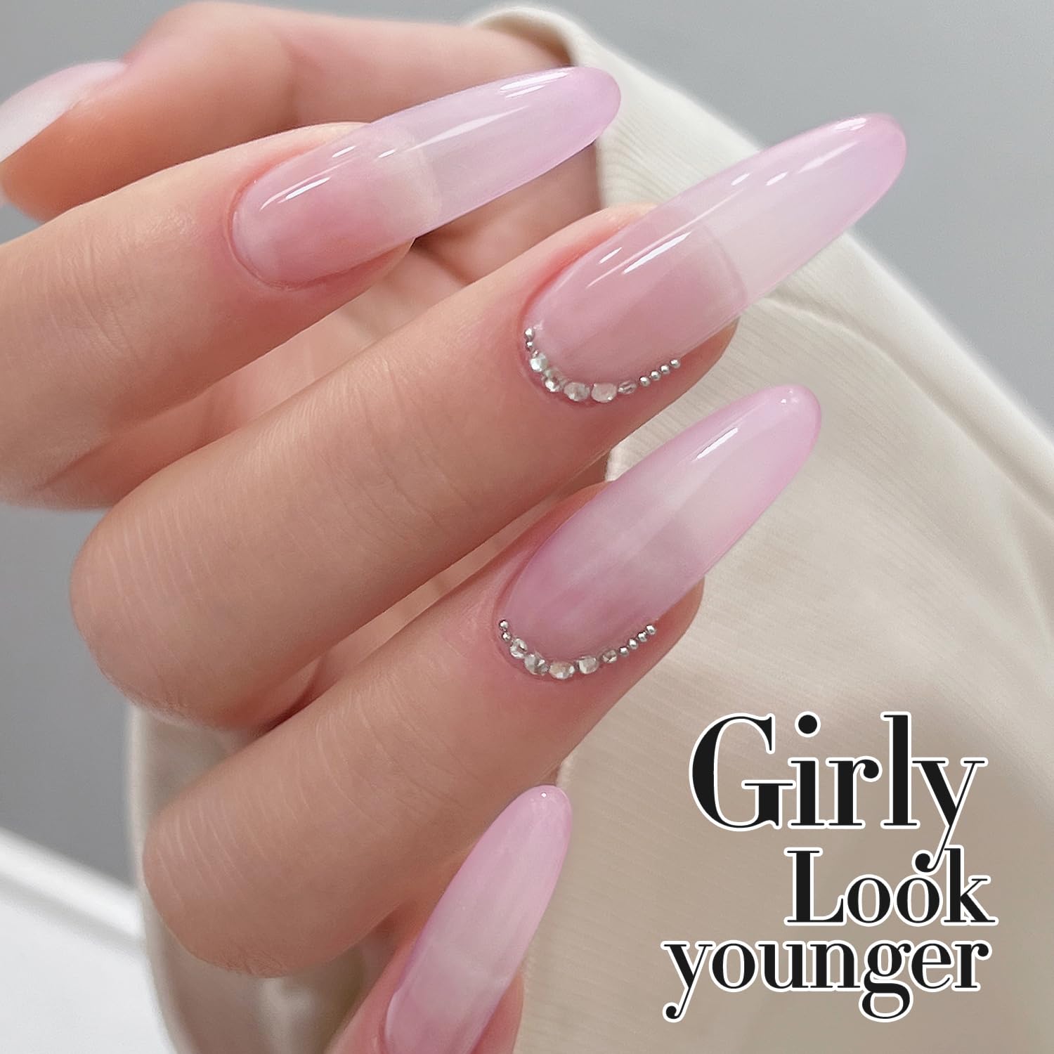 Base coat and top coat with Double Rhythm polish