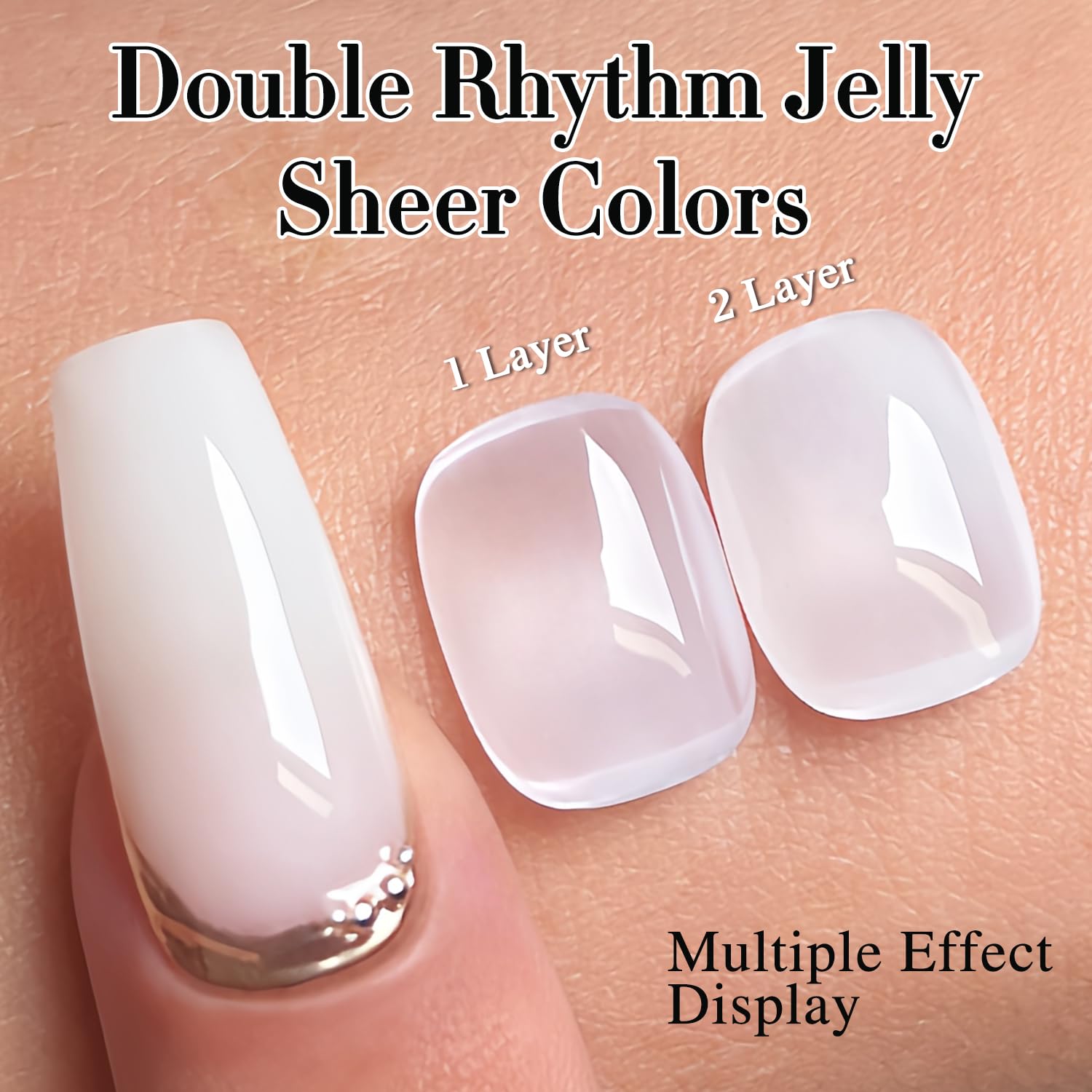 Double Rhythm base coat and top coat setup supports durable, glossy finishes.