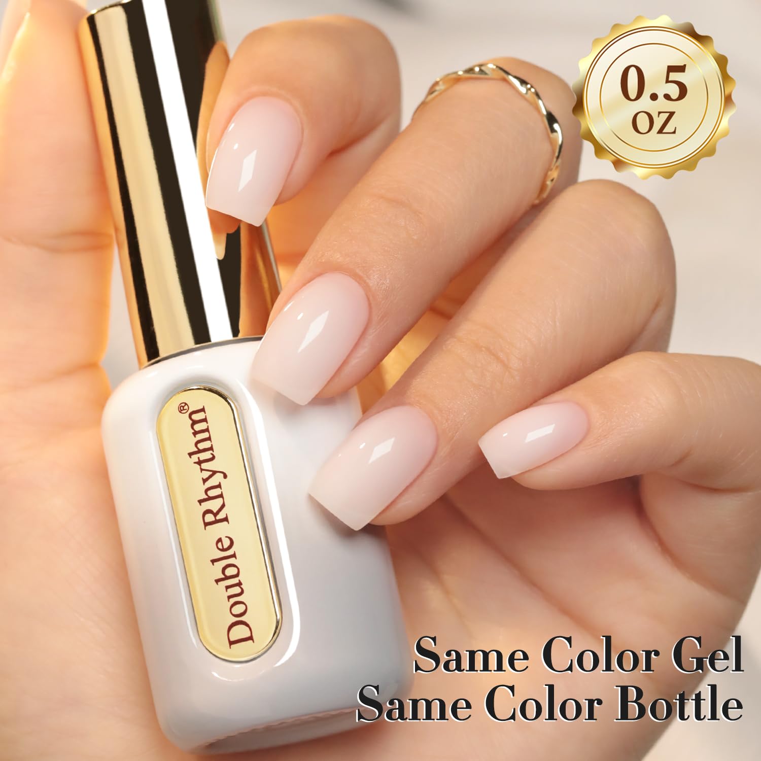 Double Rhythm base coat and top coat compatibility for durable results