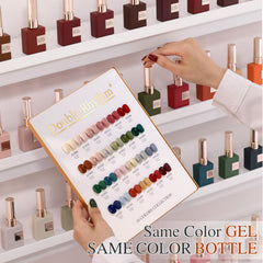 Double Rhythm base gel and top gel kit closeup