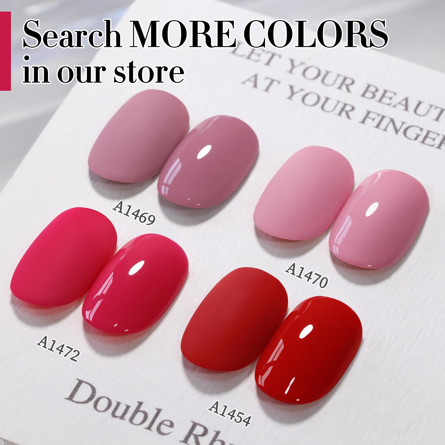 Vibrant color range ideal for gifts and celebrations.