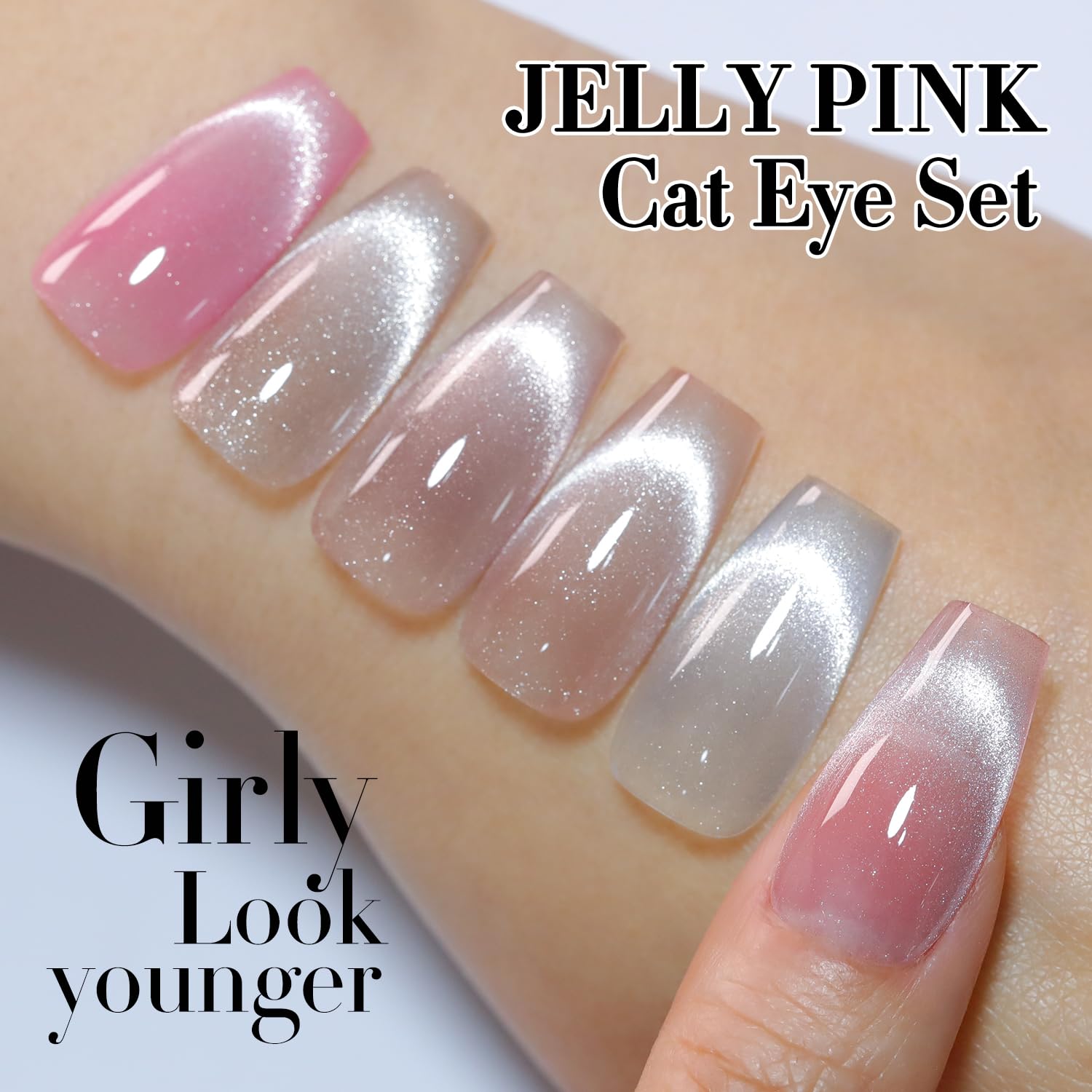 Double Rhythm brillo sutil con pigmentación intensa para uñas brillantes