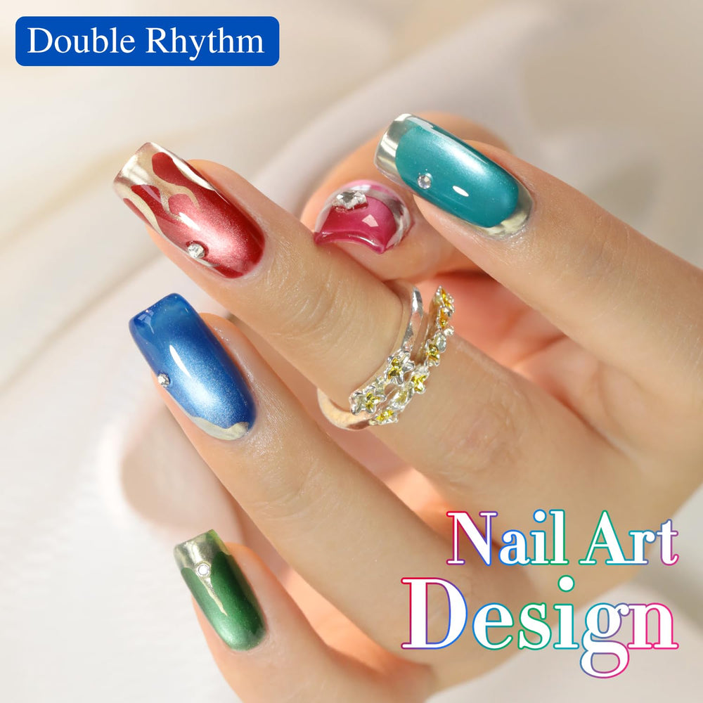 Double Rhythm regalo ideal para amantes del arte de uñas.