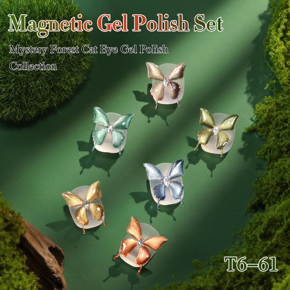 Double Rhythm magnetic shimmer finish enables creative nail art at home