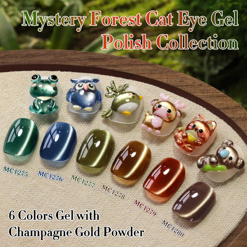 Double Rhythm magnetic holographic effect polish for dynamic nail art