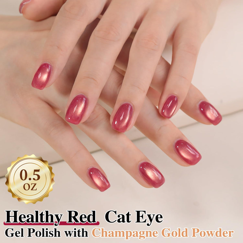 Double Rhythm Cat Eye Imán crea un efecto mágico en uñas.