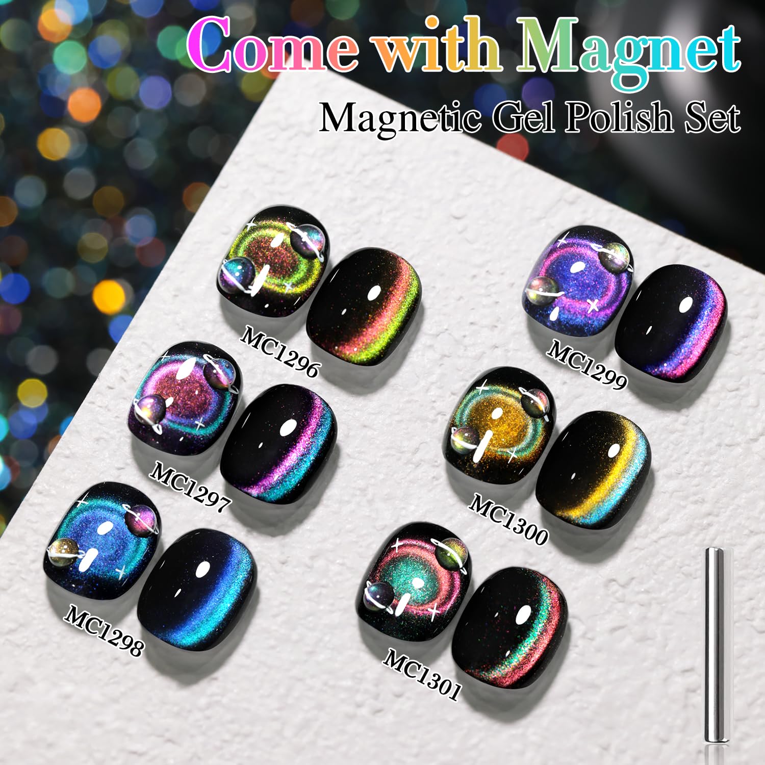 Beginner-friendly application with Double Rhythm gel polish kit for quick at-home use.