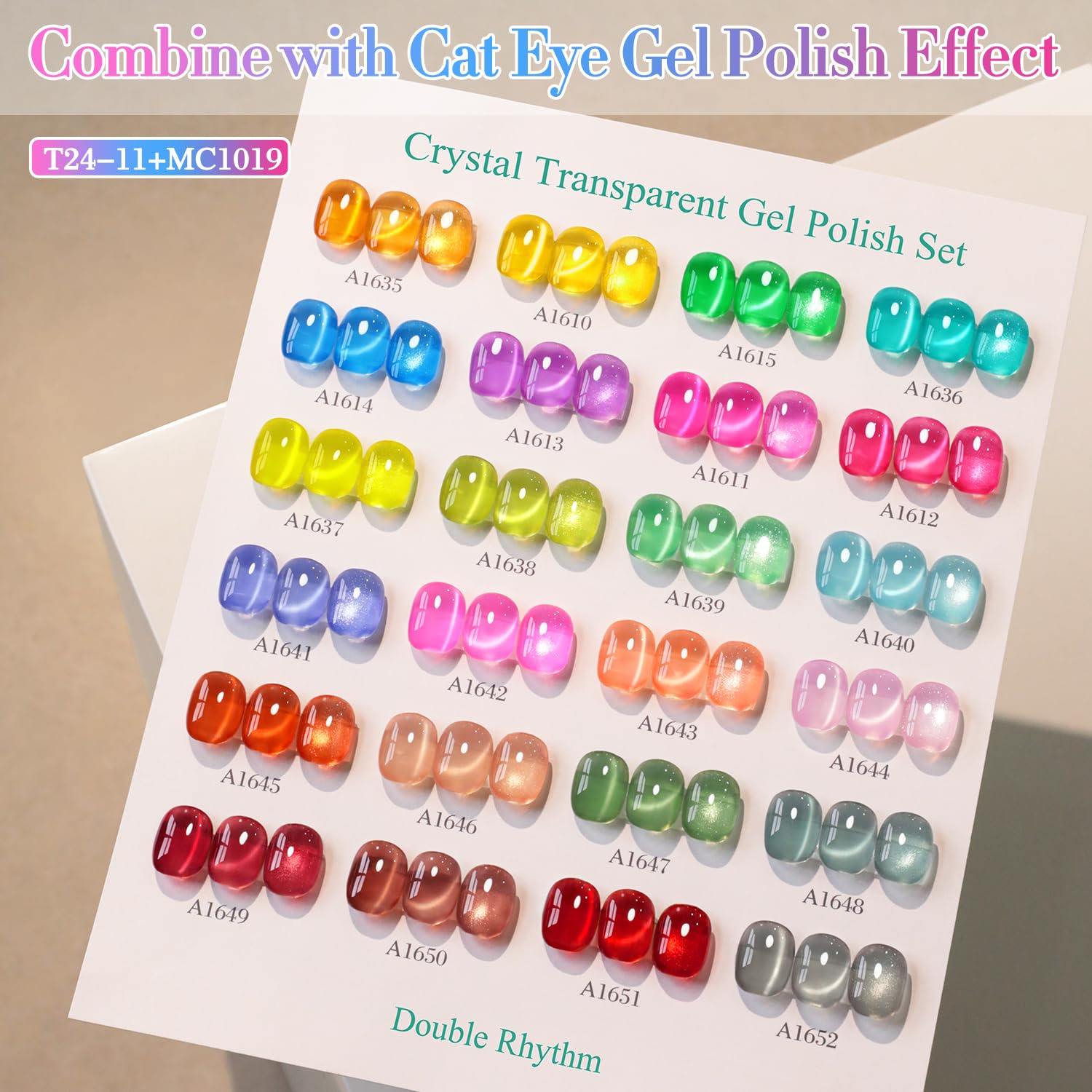 Spring summer neon jelly color range for playful nail art ideas