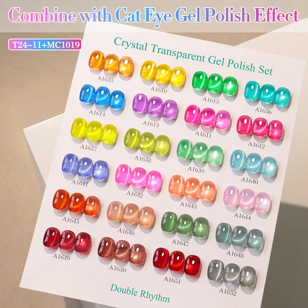 Spring summer neon jelly color range for playful nail art ideas