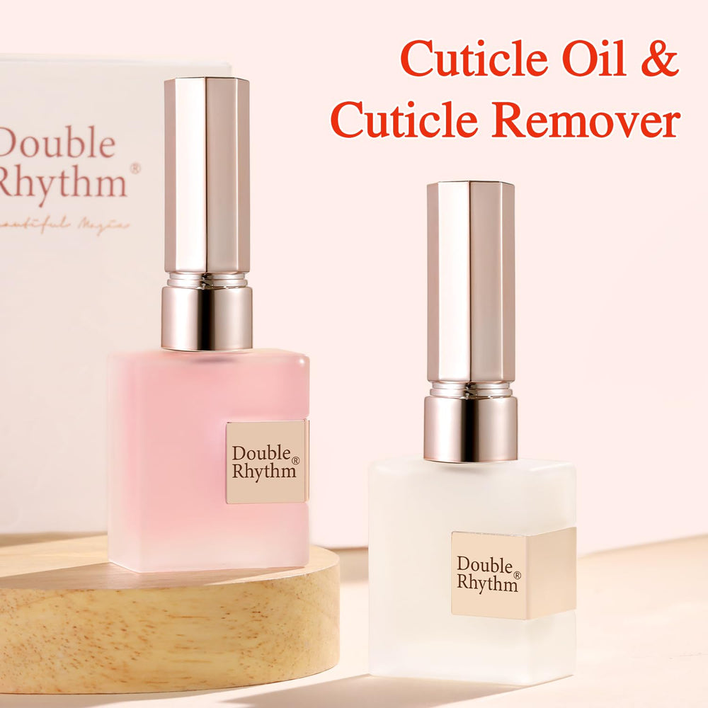 Cuidado de uñas y cutículas con aroma ligero de Double Rhythm.