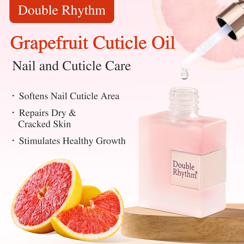 Humedecimiento instantáneo de Cutícula con Double Rhythm para uñas más flexibles.