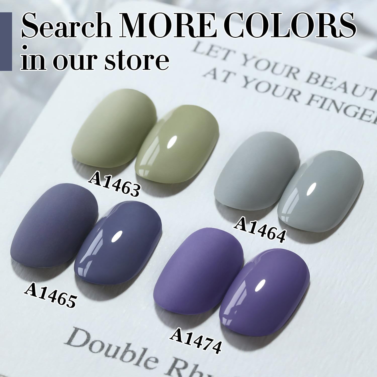 DIY home manicure setup with Double Rhythm polish for salon-like results at home