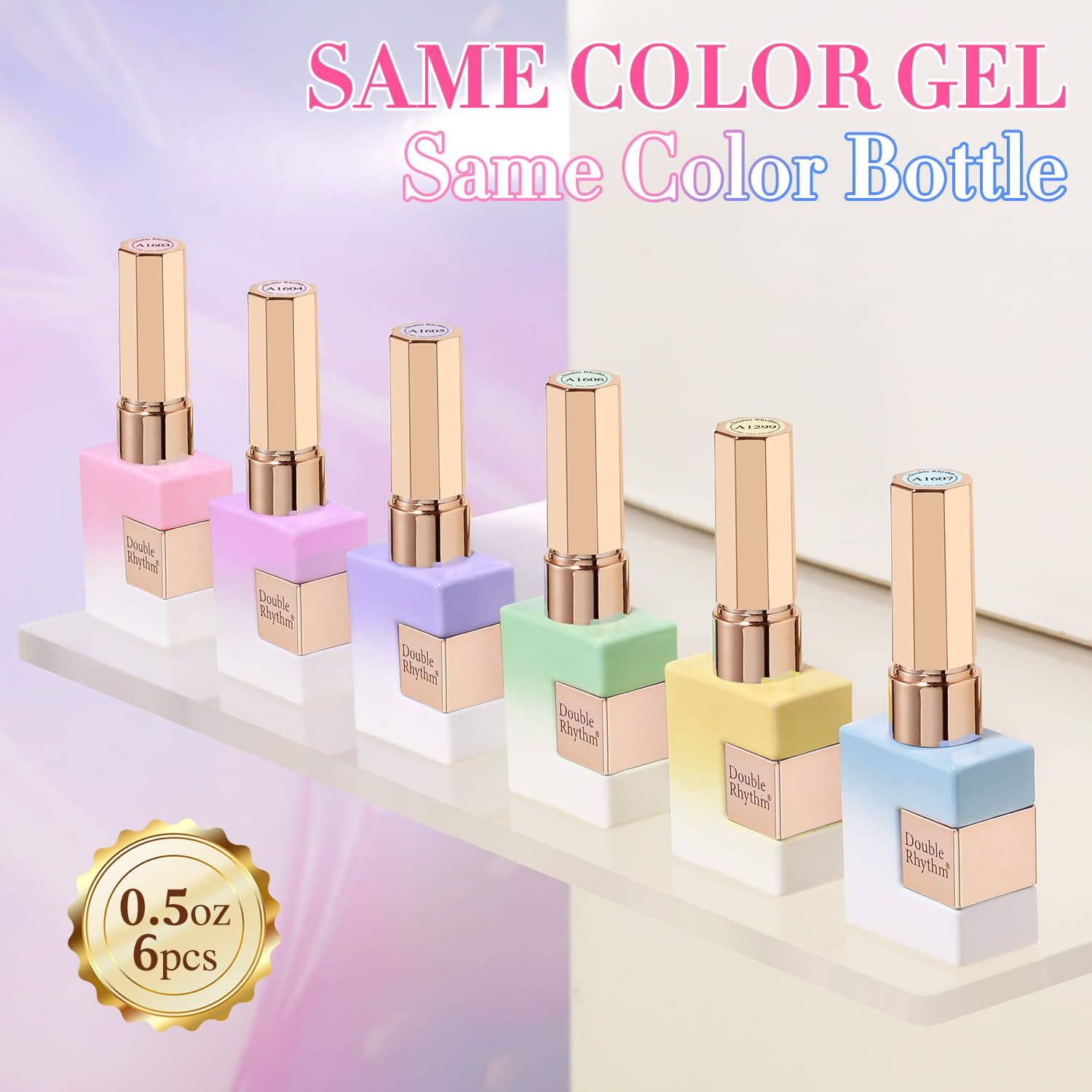 Double Rhythm at home nail art kit for DIY manicures