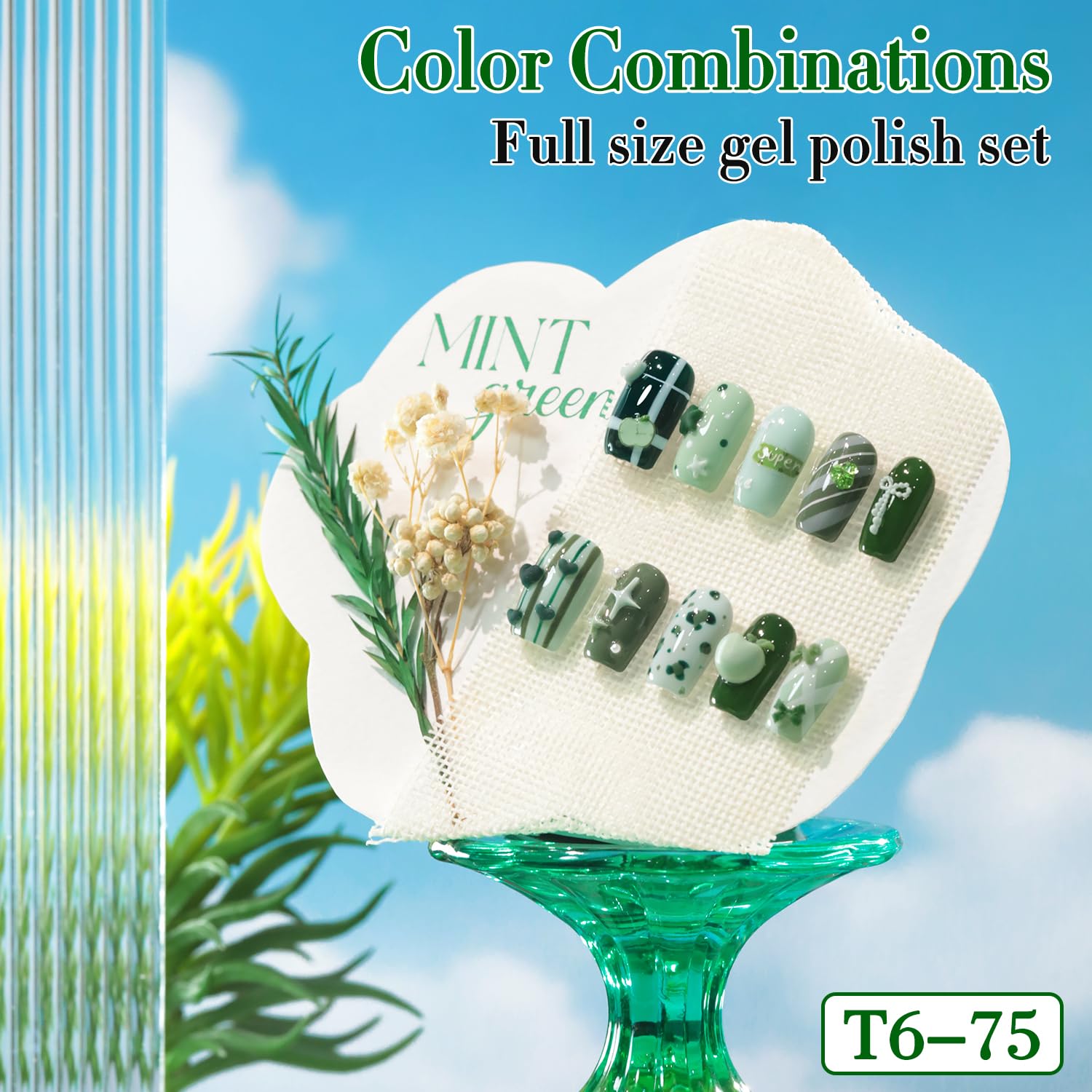 Double Rhythm DIY nail art idea ready for gifting and sharing