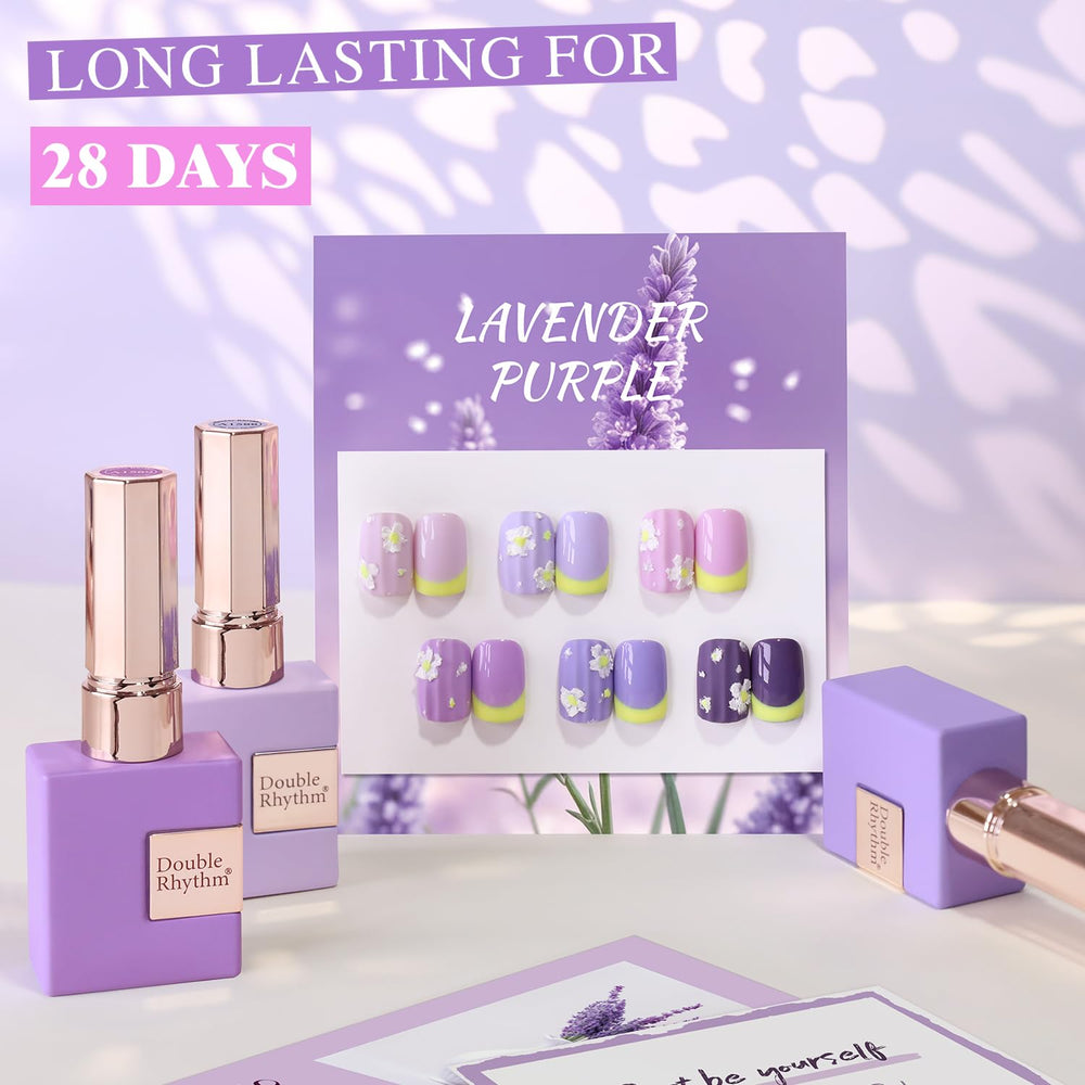 Double Rhythm easy-application gel polish with quick LED/UV curing.
