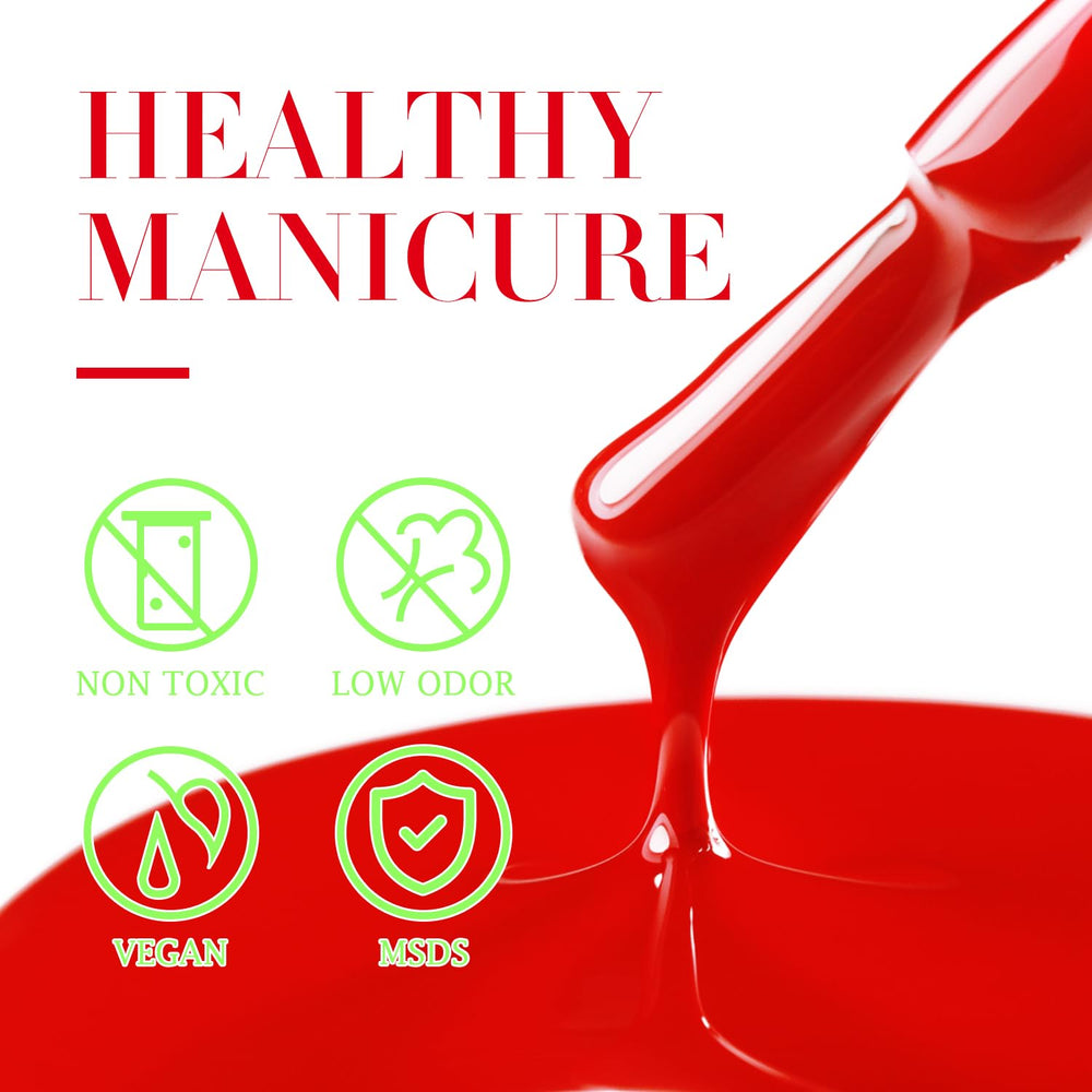 Easy removal process shown for Double Rhythm gel polish.