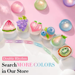 Double Rhythm envase de 15 ml lavanda con gel color