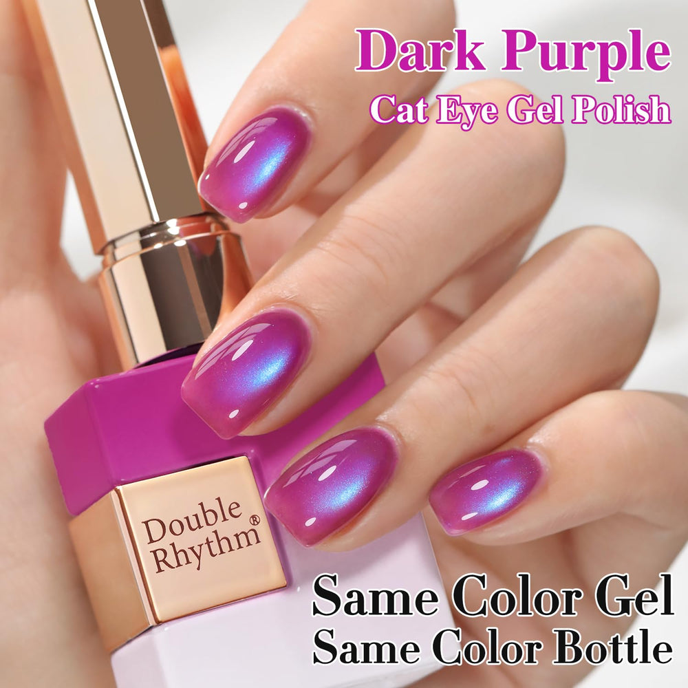 Double Rhythm Gel Cat Eye translúcido para estilos cambiantes